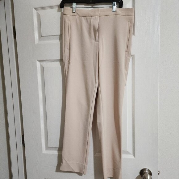 Worthington Beige Slacks Slim Ankle size 4 Like New - Picture 1 of 3